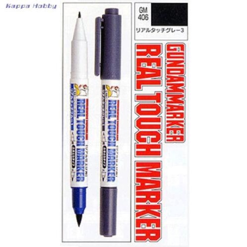 GUNDAM MARKER REAL TOUCH MARKER GM406 Gray3 (Black)