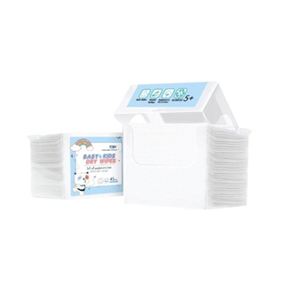 TOBY สำลีเช็ดอเนกประสงค์แบบแห้ง Baby & kids dry wipes จำนวน 45 แผ่น