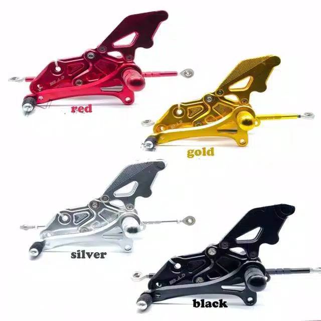 Underbone Footstep Underbone รุ่น M-Sato Cbr150r, Cb150r, Vixion, R15, Ninja150, Satria Fu, Gsx