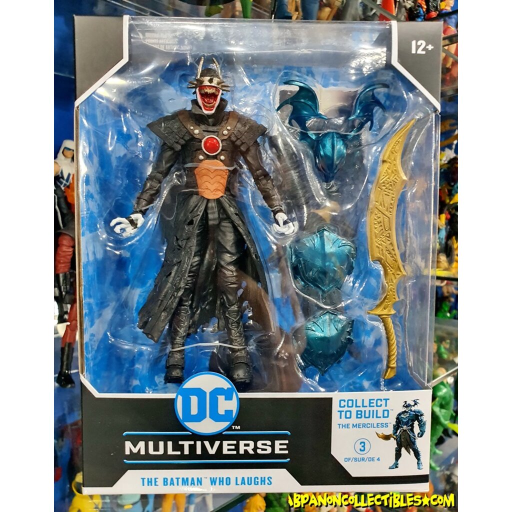 ] McFarlane DC Collector Wave 2 Batman Who Laughs with Sky Tyrant  Wings 7-Inch Action Figure | Shopee Thailand