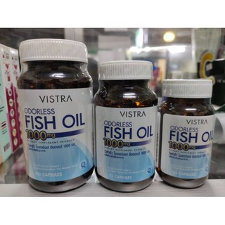 VISTRA ODORLESS FISH OIL 1000 mg.