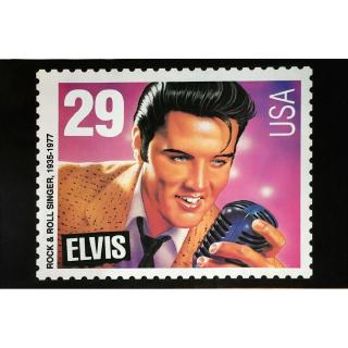 Elvis Presley (l)(g), โปสเตอร์นักร้องต่างประเทศ AM/EU