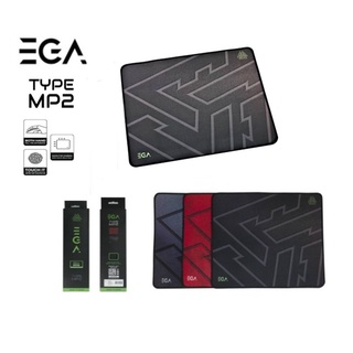 EGA MOUSEPAD MP2 (BLACK/GREY/RED) แผ่นรองเมาส์เกมส์มิ่ง EGA