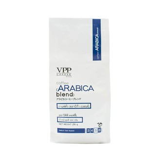 วีพีพีกาแฟคั่วบดอราบิก้าเบล็นต์ 250กรัม VPP Roasted &amp; Ground Coffee Arabica Blent 250g.