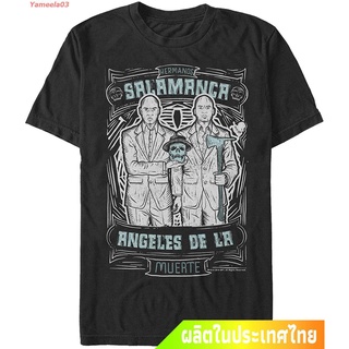 Yameela03 ข้อเสนอพิเศษ จบไม่สวย ละครอเมริกัน นักพิษวิทยา Fifth Sun Mens Breaking Bad Hermanos Salamanca Skull Poster T-