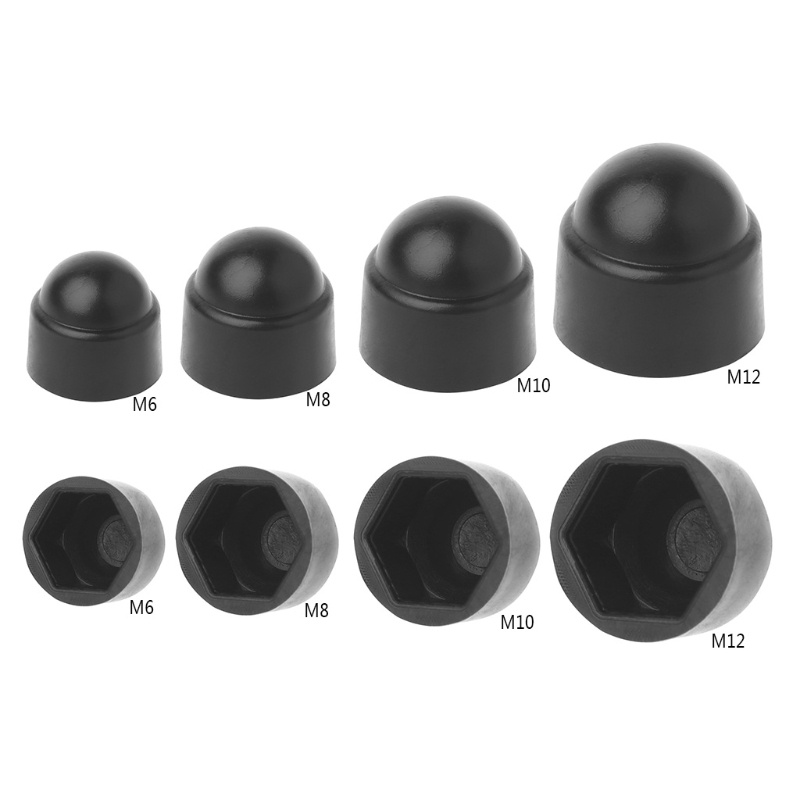 JN Bolt Nut Dome Cap M6 M8 M10 M12 10 ชิ้นชุดฝาครอบป้องกันอุปกรณ์ไฟฟ้า