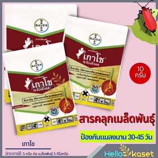 ยาคลุกเมล็ด เกาโช ขนาด 10g อิมิดาคลอพริด คลุกเมล็ดก่อนปลูก แมลงในดิน กำจัดเพลี้ย คลุกเมล็ดพันธุ์ สารกำจัดแมลง