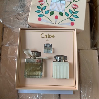 เซ็ตน้ำหอม Chloe โบว์ครีม