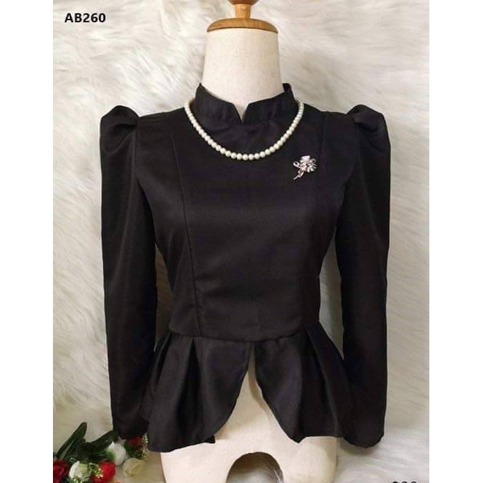 ของแท้ ต้องส่งจากนครนายกเท่านั้น เสื้อไทย ชุดไทย แบบประยุกต์ จิตรลดา ผ้าไทย ใส่ออกงาน งานกฐิน