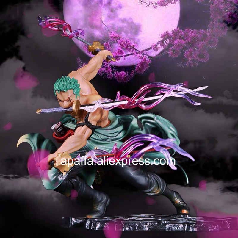 18cm One Piece Anime Figure New World Roronoa Zoro Action Figure Roronoa Zoro 3000 World Figurine Collectible Model Doll 3 221