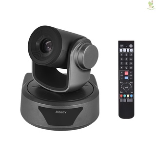 Aibecy กล้องเว็บแคม ซูมได้ 3 เท่า ฟูล HD 1080P รองรับมุมมองกว้าง 95 องศา โฟกัสอัตโนมัติ พร้อมรีโมตคอนโทรล USB2.0 สําหรับห้องประชุมธุรกิจ