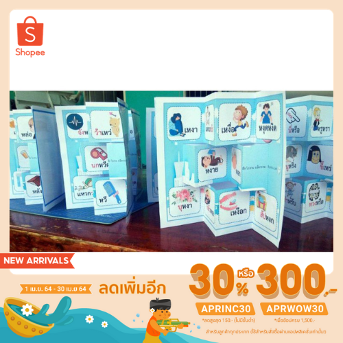[ลดเหลือ 123.- ใช้โค้ด APRINC30] สื่อการสอนวิชาภาษาไทย สมุดป๊อพอัพส่งเสริมการอ่าน เรื่งคำที่มี ห นำ