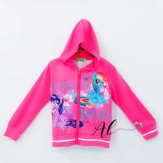 เสื้อแจ็กเก็ต Angel Baby My Little Pony (สีชมพู &amp; Hotpink)