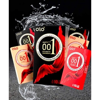 ถุงยางอนามัยยี่ห้อ OLO  บางเฉียบ แค่0.01MM รุ่นใหม่อัพเกรพ น่าใช้กว่าเดิม ให้ความรู้สึกดีเหมือนไม่ได้ใส่ (มี10ชิ้น)