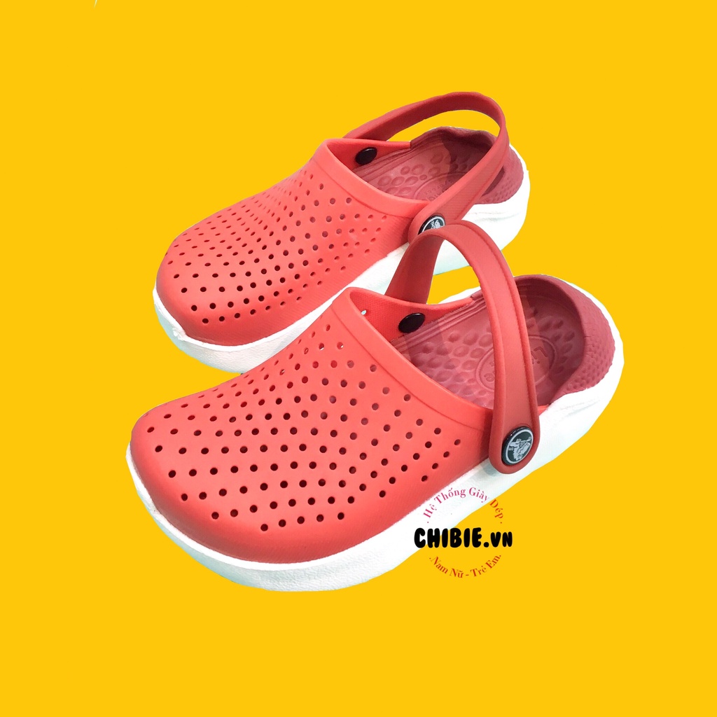 CROCS LITERIDE RED CHILDRENS SLIPPERS