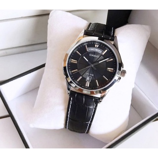 นาฬิกา Casio แท้100% รุ่น MTP-1381L-1A , MTP-1381L-7A,MTP-1370L-1A นาฬิกาข้อมือผู้ชายสายหนัง ของแท้ 100% รับประกัน 1ปี