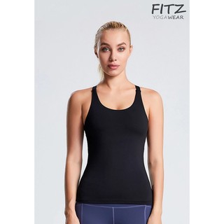 เสื้อโยคะ Fitz - Comodo Tank Top - Black