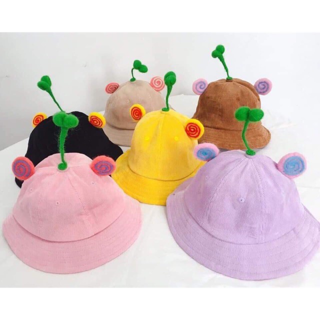 [TYPE 1] SUPER ADORABLE SPROUT BUCKET HAT (หมวก Ulzzang Maruko) สําหรับ MOTHER AND BABY VIP65XP N208