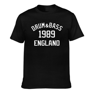 T-shirt  เสื้อยืด พิมพ์ลาย Drum B 1989 คุณภาพสูง สไตล์อังกฤษ สร้างสรรค์ ของขวัญ สําหรับผู้ชายS-5XL