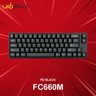 คีย์บอร์ด LEOPOLD FC660M PD Black (ภาษาอังกฤษ) ประกันศูนย์ 1 ปี