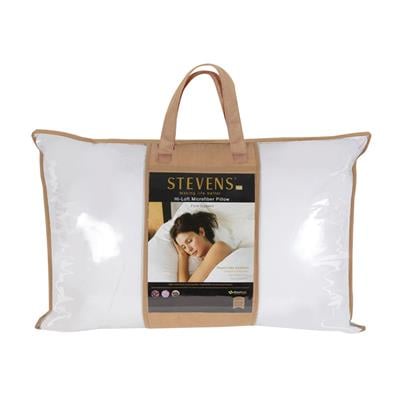Homehapp หมอนหนุนไมโครไฟเบอร์ STEVENS รุ่น Soft ขนาด 19 x 29 นิ้ว สีขาว