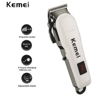 (สินค้าพร้อมส่ง)  KEMEI KM-809A  ปัตตาเลี่ยนตัดผม แบตเตอเลี่ยนไร้สาย