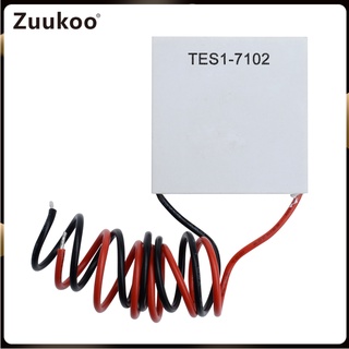 Tes1-7102 โมดูลเทอร์โมอิเล็กทริกคูลเลอร์ Peltier 2A 8V 10W 23x23x4.5 มม.