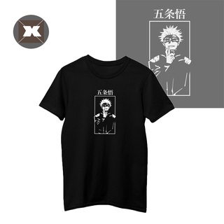 เสื้อยืดแขนสั้นพิมพ์ลายกราฟฟิก Jujutsu Kaisen ชุดลำลอง