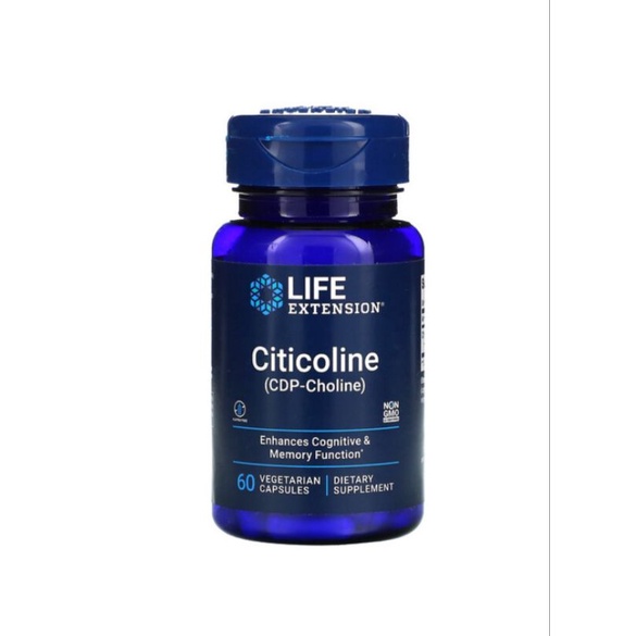 ✈️พรีออเดอร์🇺🇲Citicoline (CDP-Choline), 60 Vegetarian Capsules