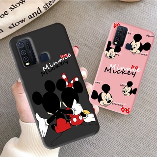 เคสซิลิโคนนิ่ม ลายมิกกี้เมาส์ สําหรับ Samsung Galaxy A32 A52 A72 A42 A30 A20 A71 A31 A12 M12 A11 A51 A50 A02S A30S