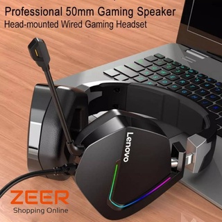 HEADSET Gaming headset แจ็คเสียง 3.5 มม. + USB * ชุดหูฟังเล่นเกมแบบมีสายพร้อมแจ็คเสียง 1 * 3.5 มม. + สาย USB