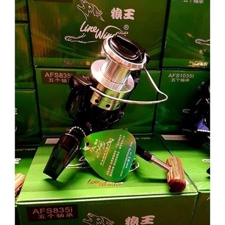 รอกหมาป่า LineWinder สปูนเงิน