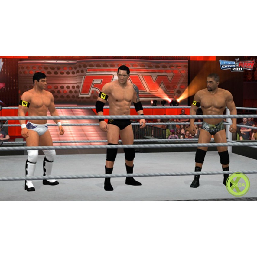 แผ่น XBOX 360 : WWE SmackDown vs Raw 2011 ใช้กับเครื่องที่แปลงระบบ JTAG/RGH
