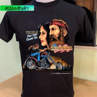 เสื้อยืดผ้าบางฮาเลย์ Harley-Davidson  ผ้าบางใส่สบาย สไตล์วินเทจ   เสื้อยืดคอกลมสกรีนลาย เสื้อยืดแขนสั้น