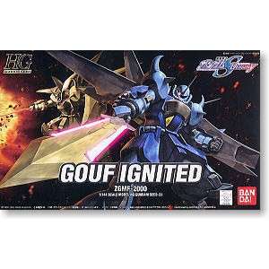 Bandai HG 1/144 Gundam SEED Rudolf's Gouf Ignited Model Kit - Gunpla Building Kit