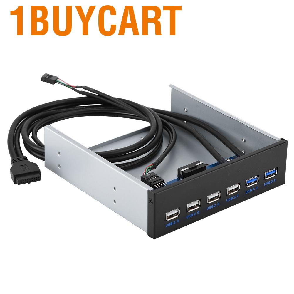 1buycart พอร์ต Usb 9 Pin 19 ถึง 2X 3.0 + 4XUsb 2.0 6