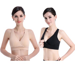 (M-XL) เสื้อในให้นม Sport Bra Style # 0139