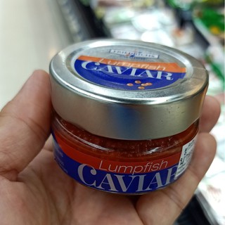 ecook ฝรั่งเศส ลัมพ์ฟิช คาเวีย เรด ไข่ปลา ขนิด สีแดง  c max friedrich lampfish caviar red 50g