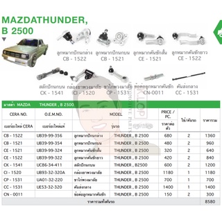 ชุดเปลี่ยนลูกหมากช่วงล่าง (CERA) Mazda THUNDER, B 2500