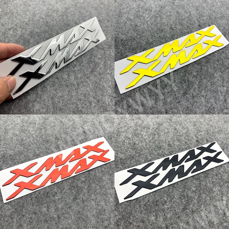 สติกเกอร์ตราสัญลักษณ์ 3D สําหรับติดตกแต่งล้อรถมอเตอร์ไซค์ YAMAHA XMAX 300 250 400 125 2 ชิ้น