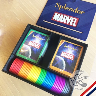 Organizer Splendor Marvel  Insert Accessories อุปกรณ์เสริม - Lanlalen ลานละเล่น [Accessories for Boardgame]