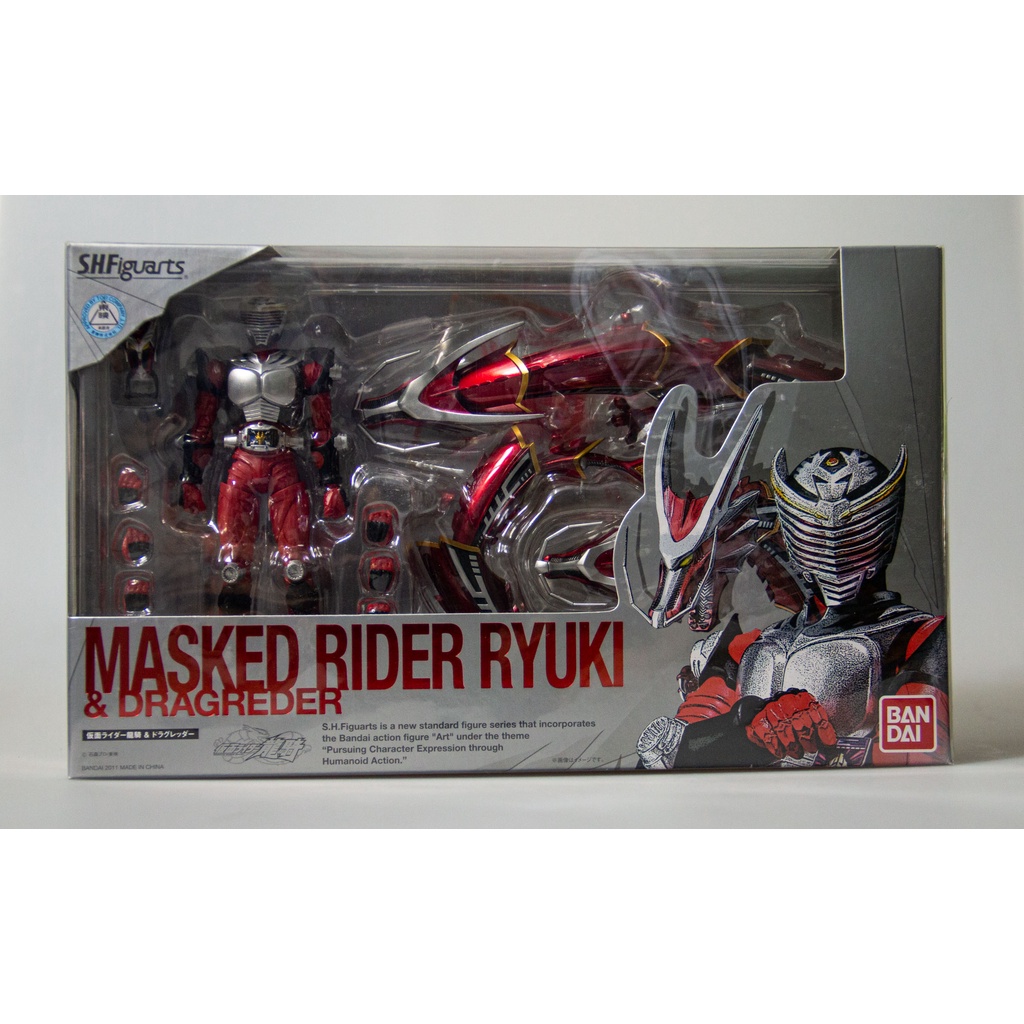 [พร้อมส่ง/ของใหม่] S.H.Figuarts SHF Kamen Rider Ryuki & Dragreder