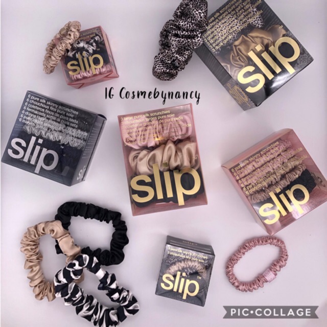 💥พร้อมส่ง💥 ยางรัดผม Slip Silk ถูกที่สุด ราคาต่อเส้น แท้ 100%
