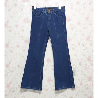 Uniqlo Jeans (J-262) กางเกงยีนส์ Jeansยืดมือสอง เอวต่ำ ไซด์XS