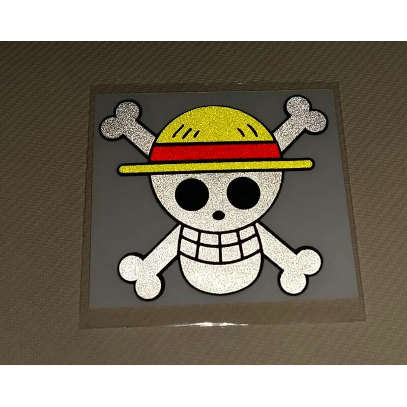 STIKER ONE PIECE STIKER MOTOR STIKER REFLECTION