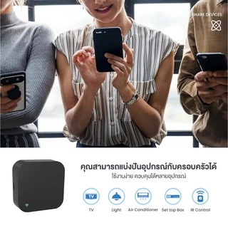 IWACHI สมาร์ทรีโมท Universal IR Remote Control R02PRO รองรับการใช้งานผ่านเสียง ตั้งเวลาเปิด-ปิดได้