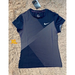 nike เสื้อยืดแขนสั้นออกกำลังกายผู้หญิง