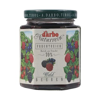 ดาร์โบแยมฟอร์เรสเบอร์รีเข้มข้น70เปอร์เซ็นต์ 200กรัม Darbo Jam Forrest Berry Concentrated 70 Percent 200 Grams