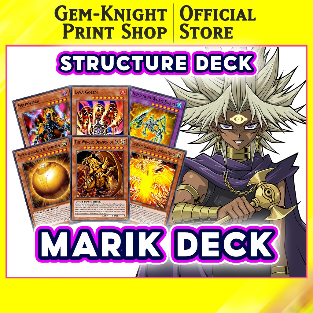 [การ์ดพิมพ์ลาย] Yugioh Deck - Marik Ishtar Deck (Yami Marik)