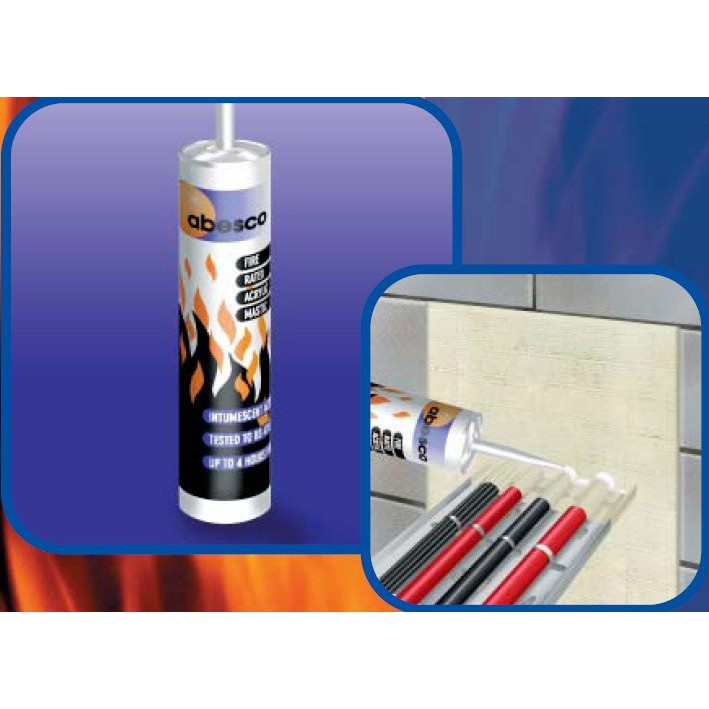 ซิลิโคนกันไฟ Abesco กันไฟลาม 4 ชม. (310 ml) มาตรฐาน BS 476